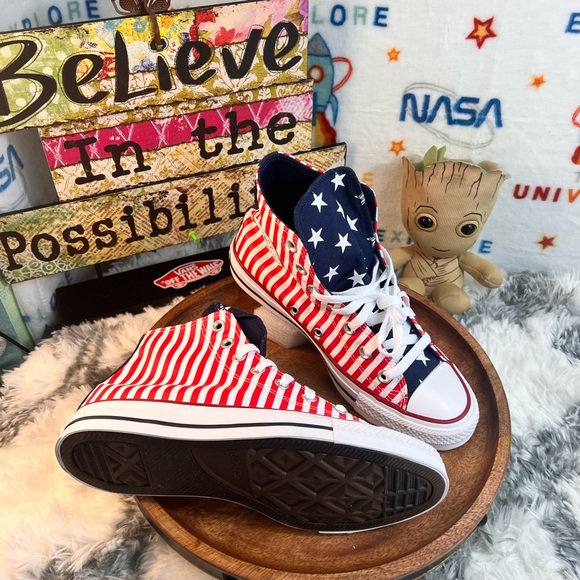 CONVERSE CTAS HI AMERICAN FLAG - Picture 4 of 11